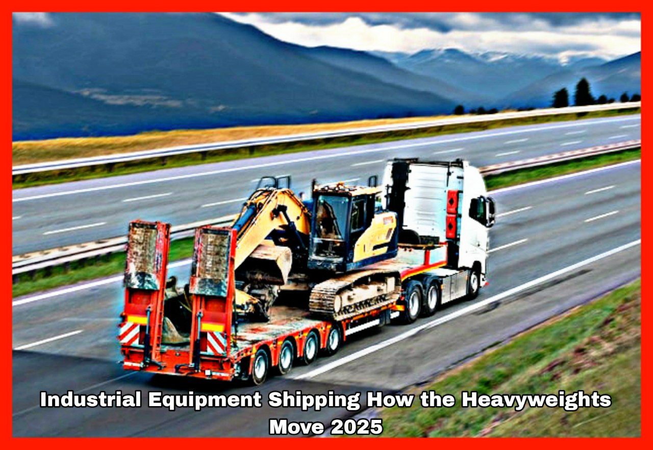 Industrial Equipment Shipping How the Heavyweights Move 2025